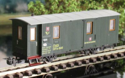 Series 4 – ČSD passenger and postal cars H0e