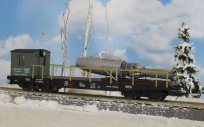 Series 14 – ČSD flatcars with load